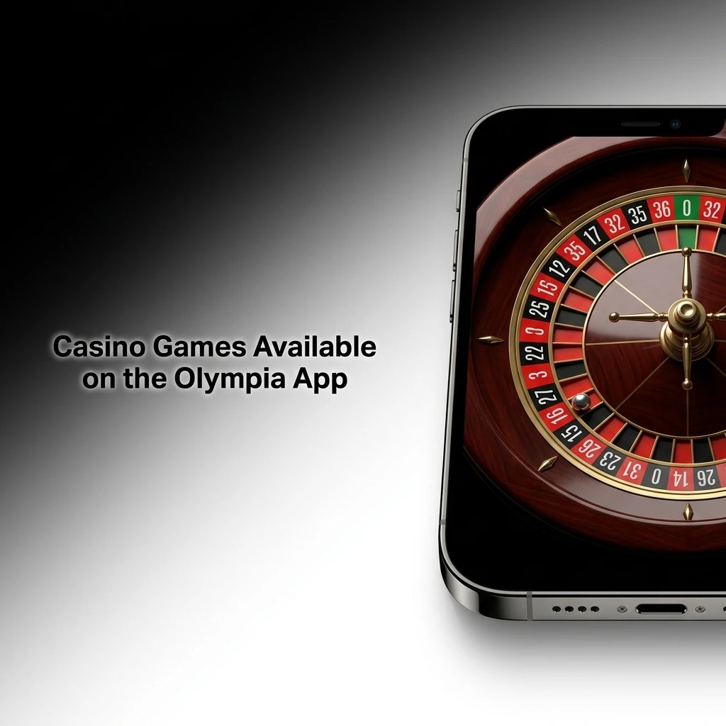 Olympia casino app showcasing popular games like Gates of Olympus, Crazy Time, and Mega Moolah from top providers