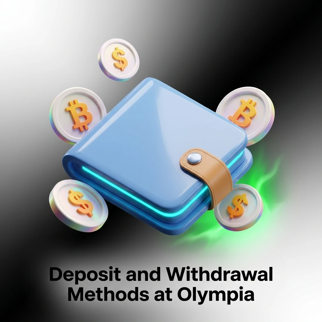 Australian payment methods for Olympia Casino including Visa, Mastercard, PayID, Apple Pay, and more