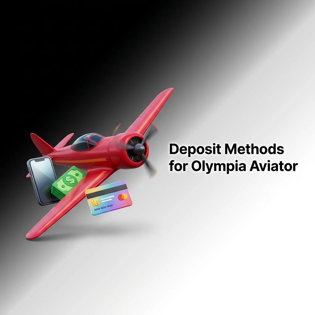 Olympia Aviator deposit methods including Visa, PayPal, Apple Pay, and Binance Pay for Australian players