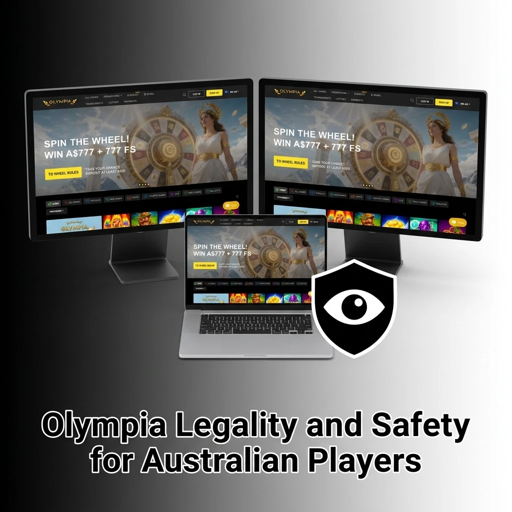 Olympia casino licence, AES-256 SSL encryption, and responsible gaming tools for Australian players