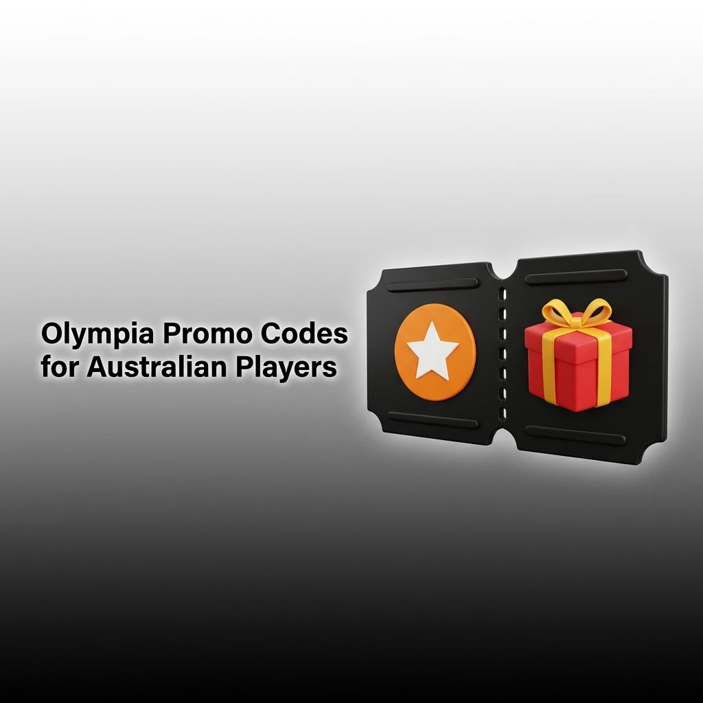 Olympia promo codes for Australian players offering 100% up to A$10,000 and 75 Free Spins on registration
