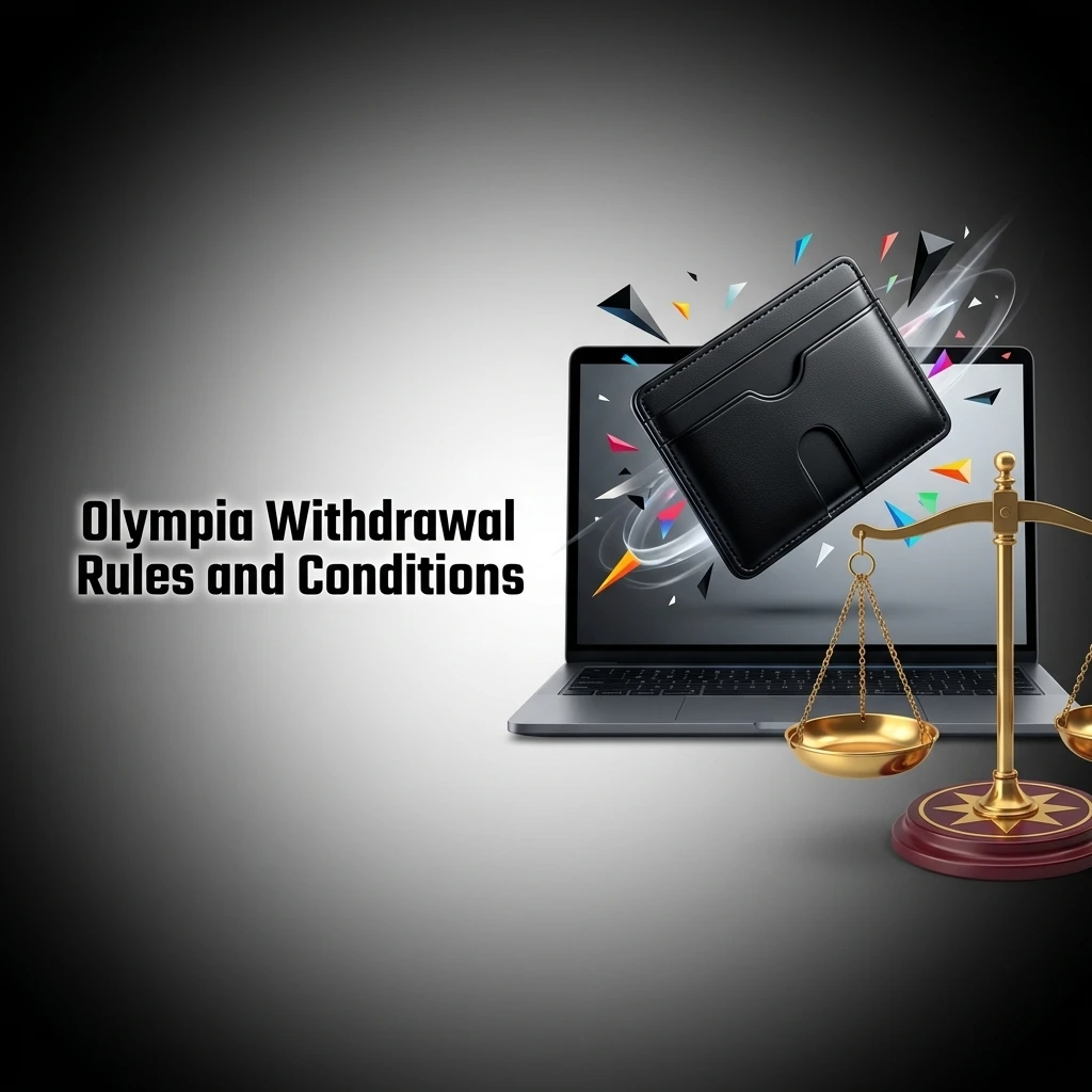Olympia Casino withdrawal rules for Australian players covering KYC, bonus wagering, payment methods, limits, and processing times