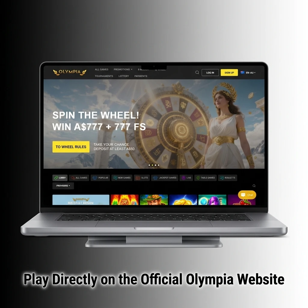 Olympia official website browser play with sports betting live casino slots and table games no download required